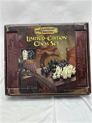 Dungeons & Dragons Limited Edition Dragon Chess Set WOTC 2006 Complete D&D